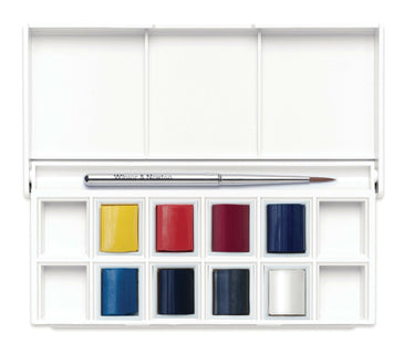 Akvarellisetti W&N Cotman Pocket Skyscape 8 x 1/2 nappia