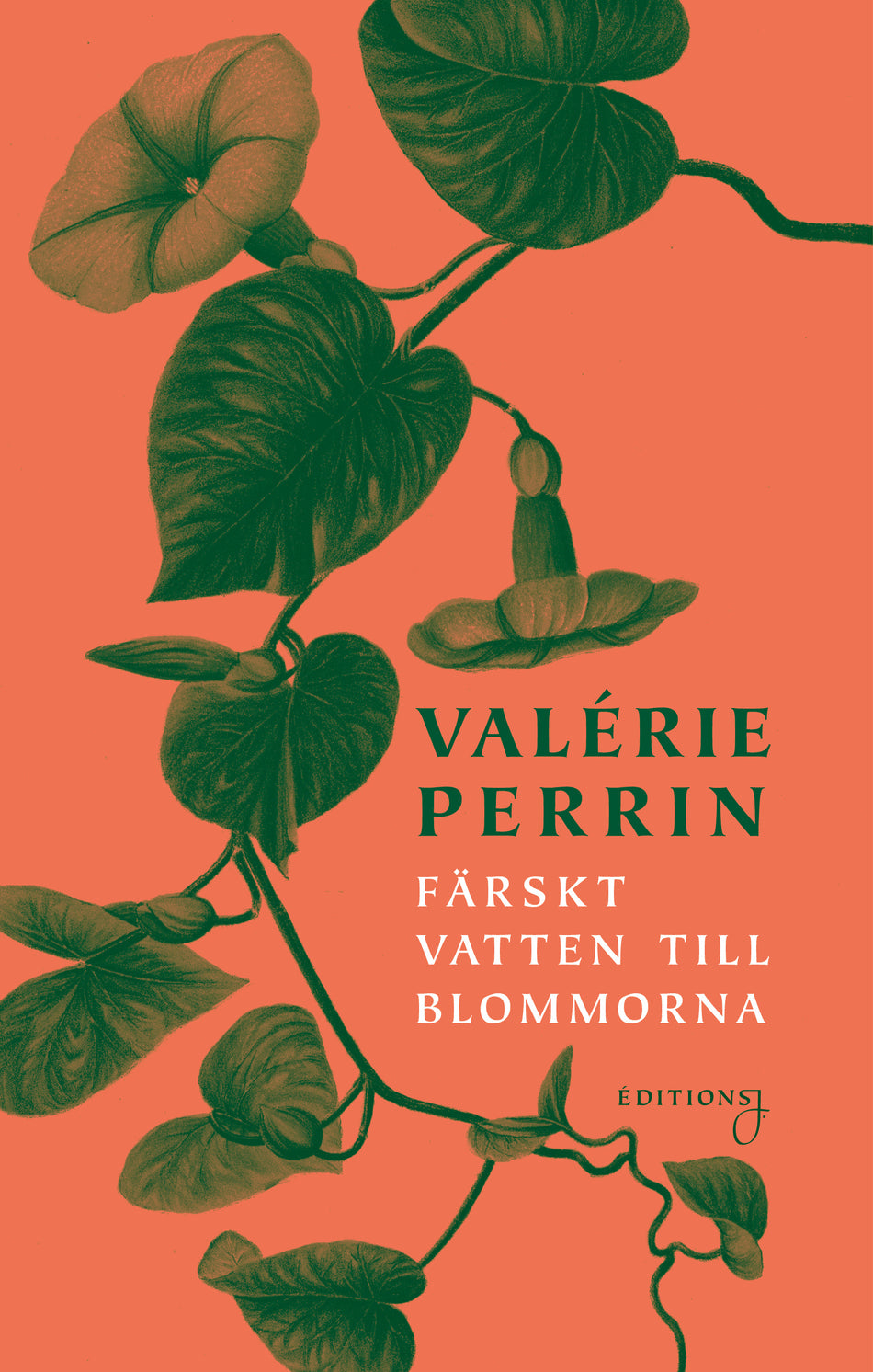 Valokuva kirjasta Valérie Perrin Färskt vatten till blommorna, kuuluu tuoteryhmään Ruots kaunokirjat.