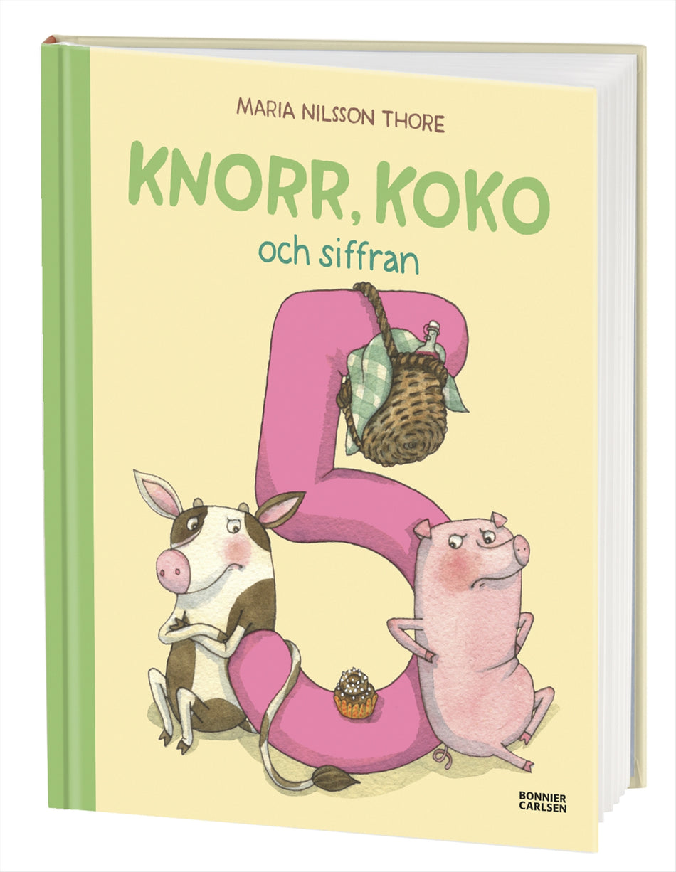 Valokuva kirjasta Maria Nilsson Thore Knorr, Koko och siffran 5, kuuluu tuoteryhmään Ruots lapset nuoret ja sarjakuvat.