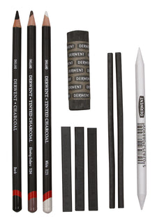 Hiililajitelma Derwent Charcoal Set