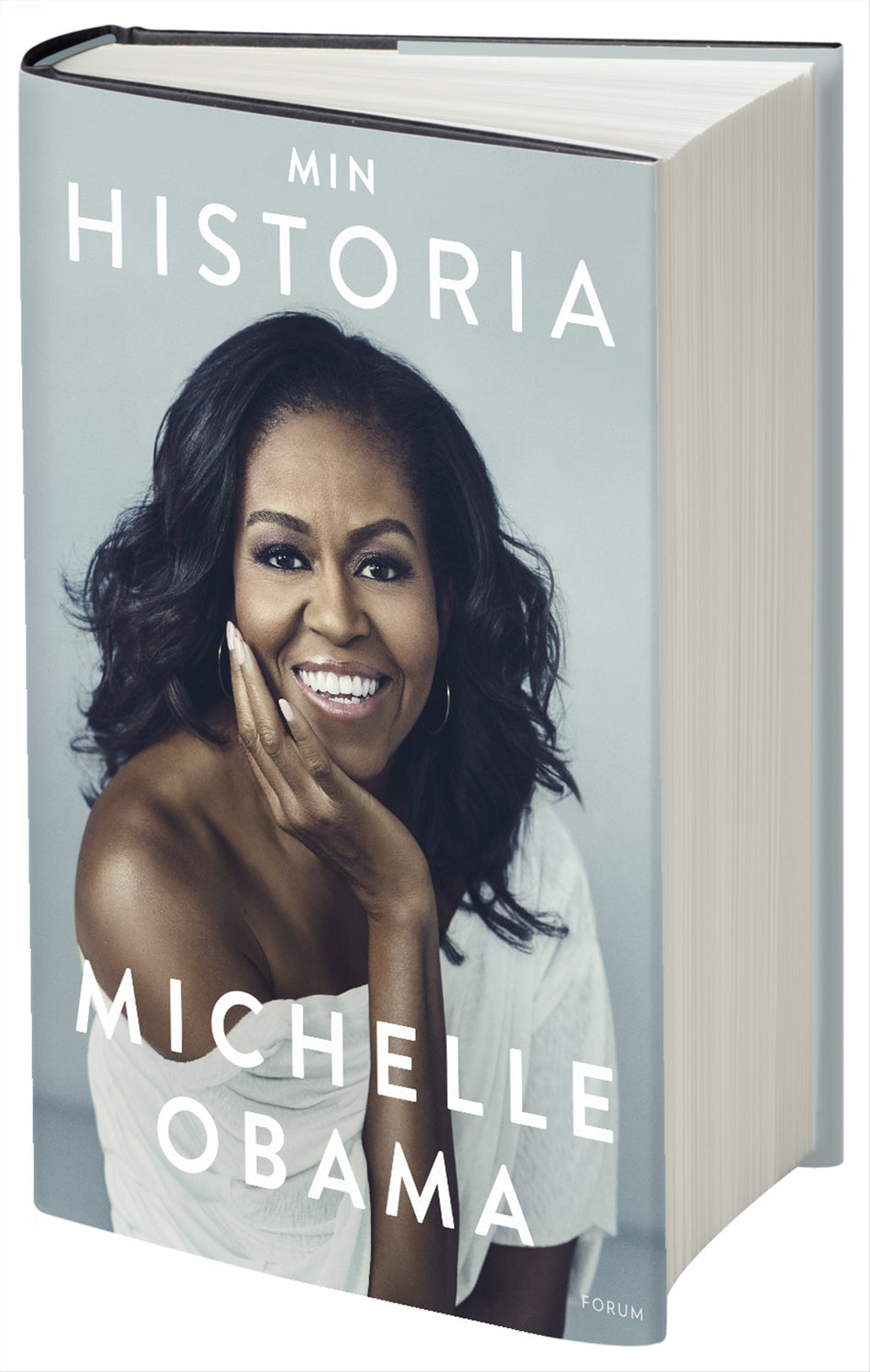 Valokuva kirjasta Michelle Obama Min historia, kuuluu tuoteryhmään Ruots muu tieto.