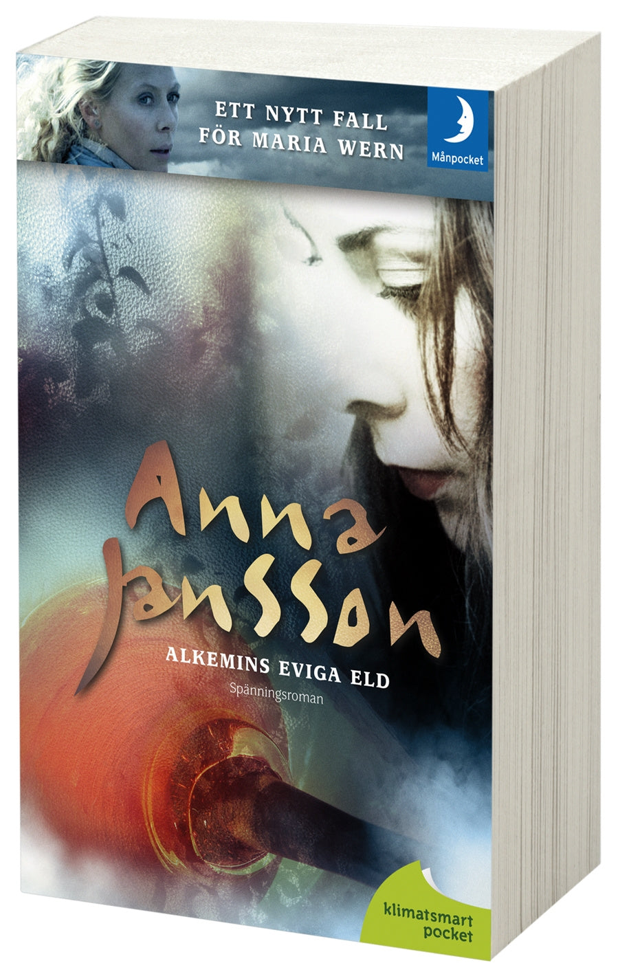 Valokuva kirjasta Anna Jansson Alkemins eviga eld, kuuluu tuoteryhmään Ruots kaunokirjat.