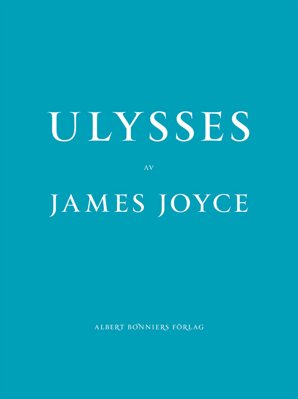 Valokuva kirjasta James Joyce Ulysses, kuuluu tuoteryhmään Ruots kaunokirjat.