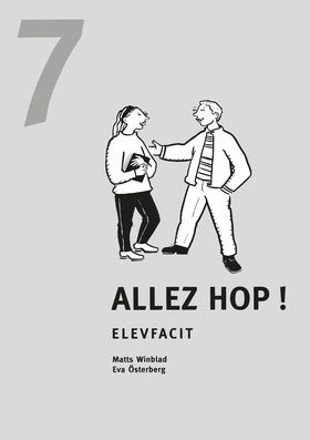 Valokuva kirjasta Matts Winblad / Eva Österberg Allez hop! år 7 Elevfacit 5-Pack, kuuluu tuoteryhmään Ruots muu tieto.