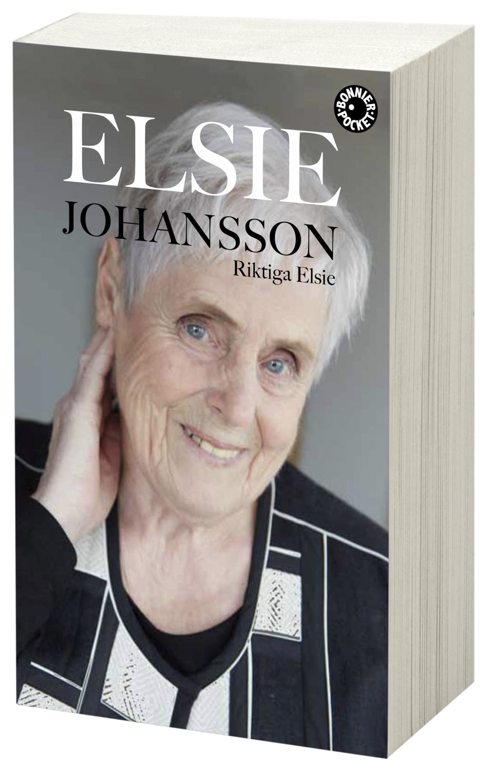 Valokuva kirjasta Elsie Johansson Riktiga Elsie, kuuluu tuoteryhmään Ruots muu tieto.