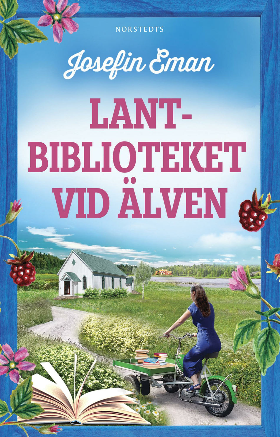 Valokuva kirjasta Josefin Eman Lantbiblioteket vid älven, kuuluu tuoteryhmään Ruots kaunokirjat.