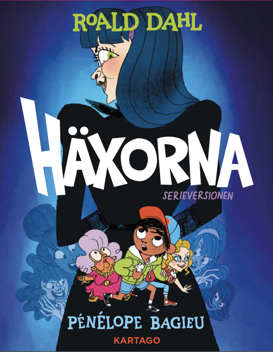 Valokuva kirjasta Roald Dahl Häxorna, kuuluu tuoteryhmään Ruots lapset nuoret ja sarjakuvat.