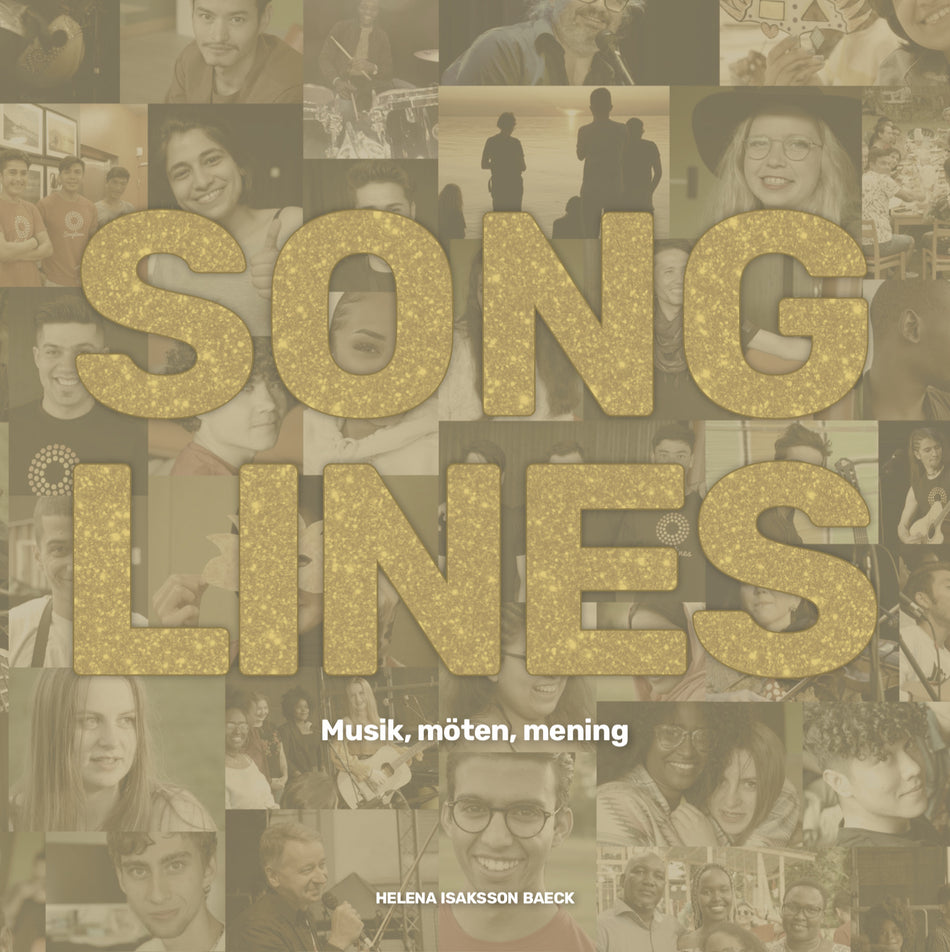 Valokuva kirjasta Helena Isaksson Baeck Songlines : musik, möten, mening, kuuluu tuoteryhmään Ruots harrasteet taide.