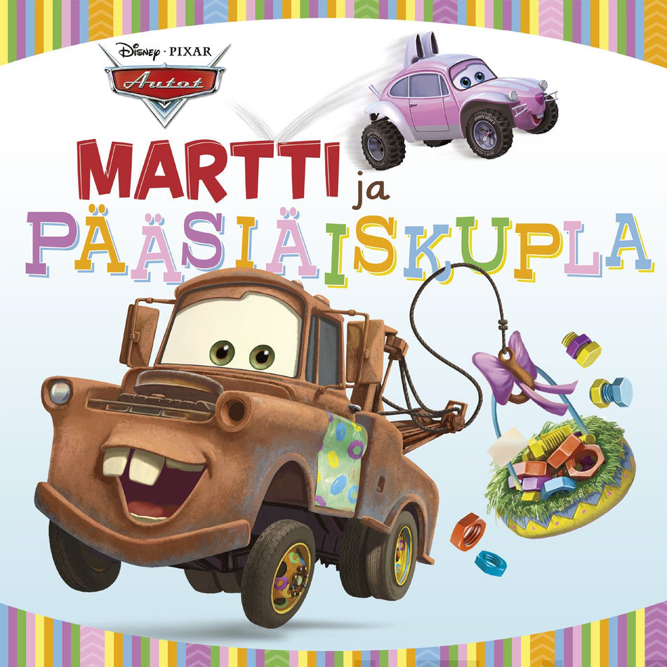 Valokuva kirjasta Disney Pixar Autot. Martti ja pääsiäiskupla, kuuluu tuoteryhmään Äänikirjat lapset ja nuoret.