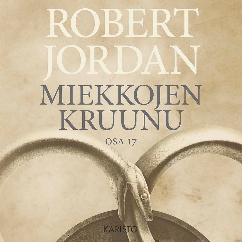 Valokuva kirjasta Robert Jordan Miekkojen kruunu, kuuluu tuoteryhmään Äänikirjat kauno.