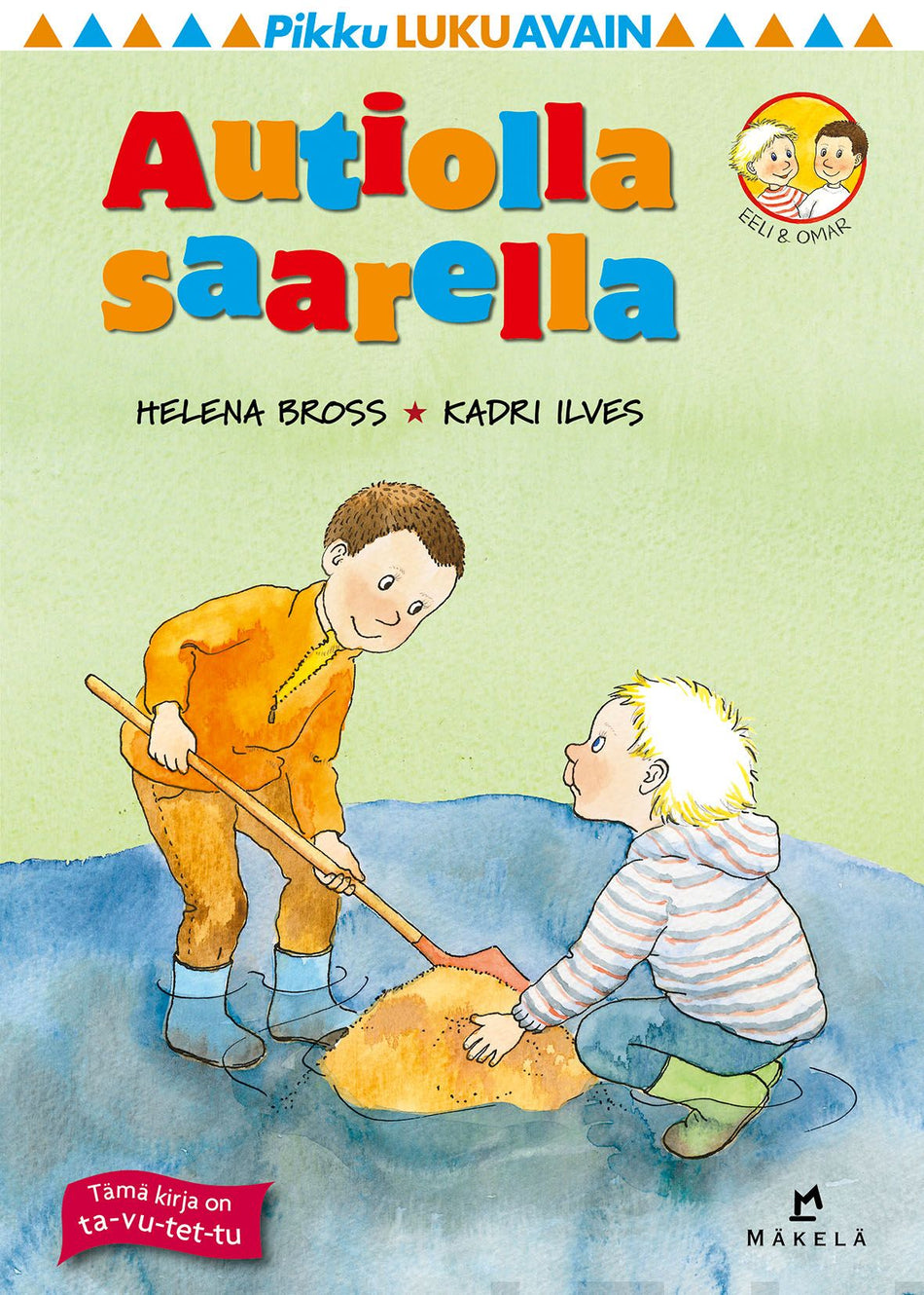 Valokuva kirjasta Helena Bross Autiolla saarella, kuuluu tuoteryhmään Lasten kuvakirjat.