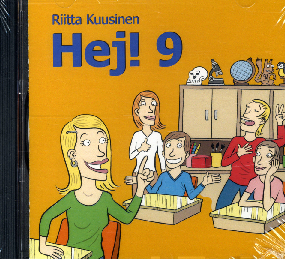 Valokuva kirjasta Riitta Kuusinen Hej! 9 (cd), kuuluu tuoteryhmään Äänioppikirjat.