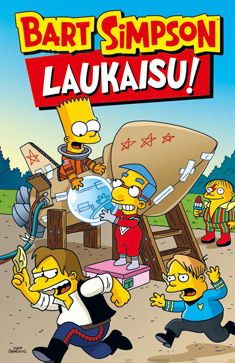 Valokuva kirjasta Matt Groening Bart Simpson - Laukaisu!, kuuluu tuoteryhmään Sarjakuvat.