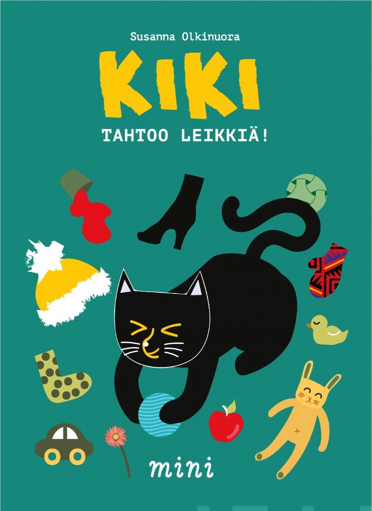 Valokuva kirjasta Susanna Olkinuora Kiki tahtoo leikkiä!, kuuluu tuoteryhmään Lasten kuvakirjat.