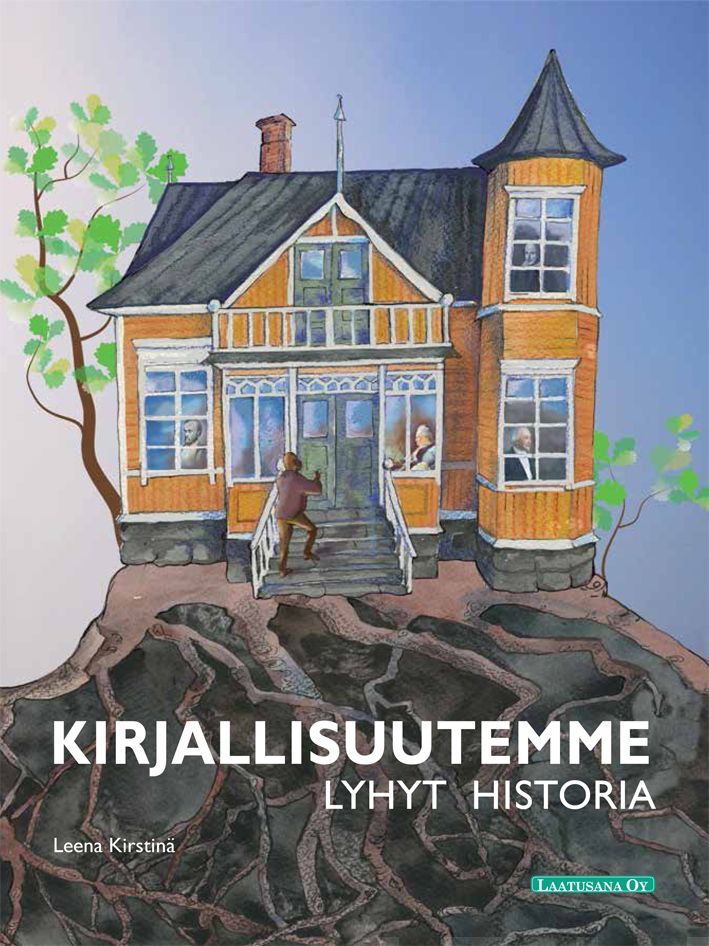 Valokuva kirjasta Leena Kirstinä Kirjallisuutemme lyhyt historia, kuuluu tuoteryhmään Lukiokirjat.