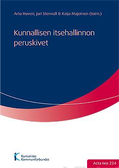 Valokuva kirjasta  Kunnallisen itsehallinnon peruskivet, kuuluu tuoteryhmään Talous yhteiskunta.