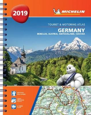 Valokuva kirjasta  Germany, Benelux, Austria, Switzerland, Czech Republic - Saksa, Itävalta, Sveitsi, Tsekki, kuuluu tuoteryhmään Tie- ja opaskartat.