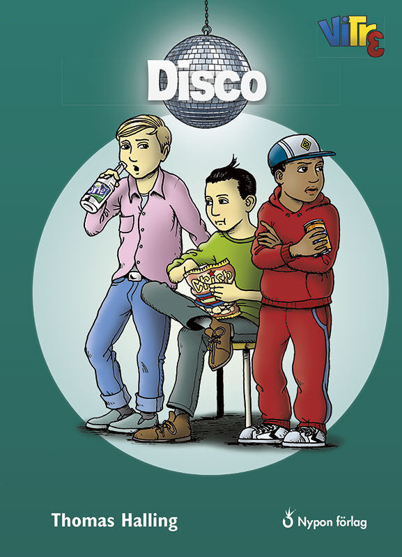 Valokuva kirjasta Thomas Halling Disco, kuuluu tuoteryhmään Ruots lapset nuoret ja sarjakuvat.