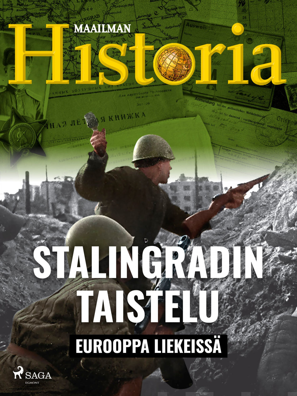 Valokuva kirjasta Maailman historia Stalingradin taistelu, kuuluu tuoteryhmään E-kirjat tieto.