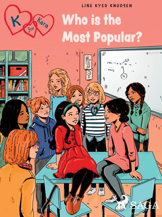 Valokuva kirjasta Line Kyed Knudsen K for Kara 20 - Who is the Most Popular?, kuuluu tuoteryhmään E-kirjat lapset ja nuoret.