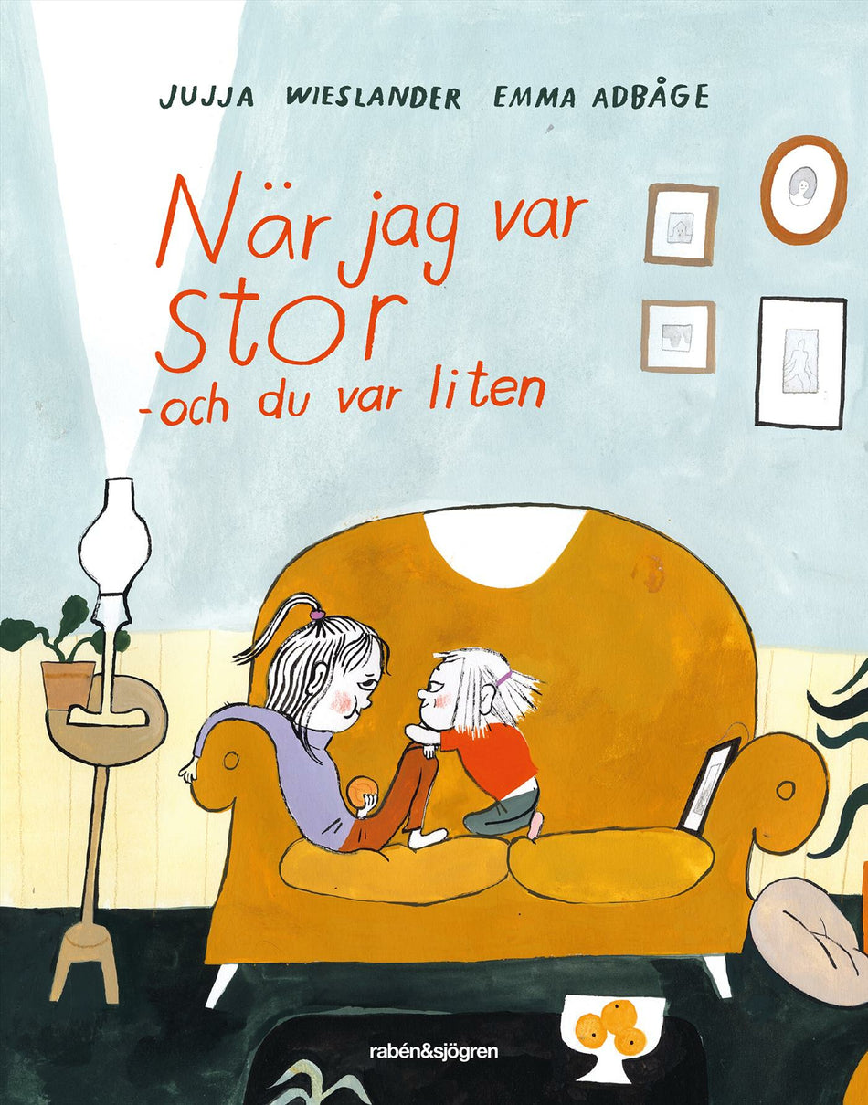 Valokuva kirjasta Jujja Wieslander / Emma AdBåge När jag var stor och du var liten, kuuluu tuoteryhmään Ruots lapset nuoret ja sarjakuvat.