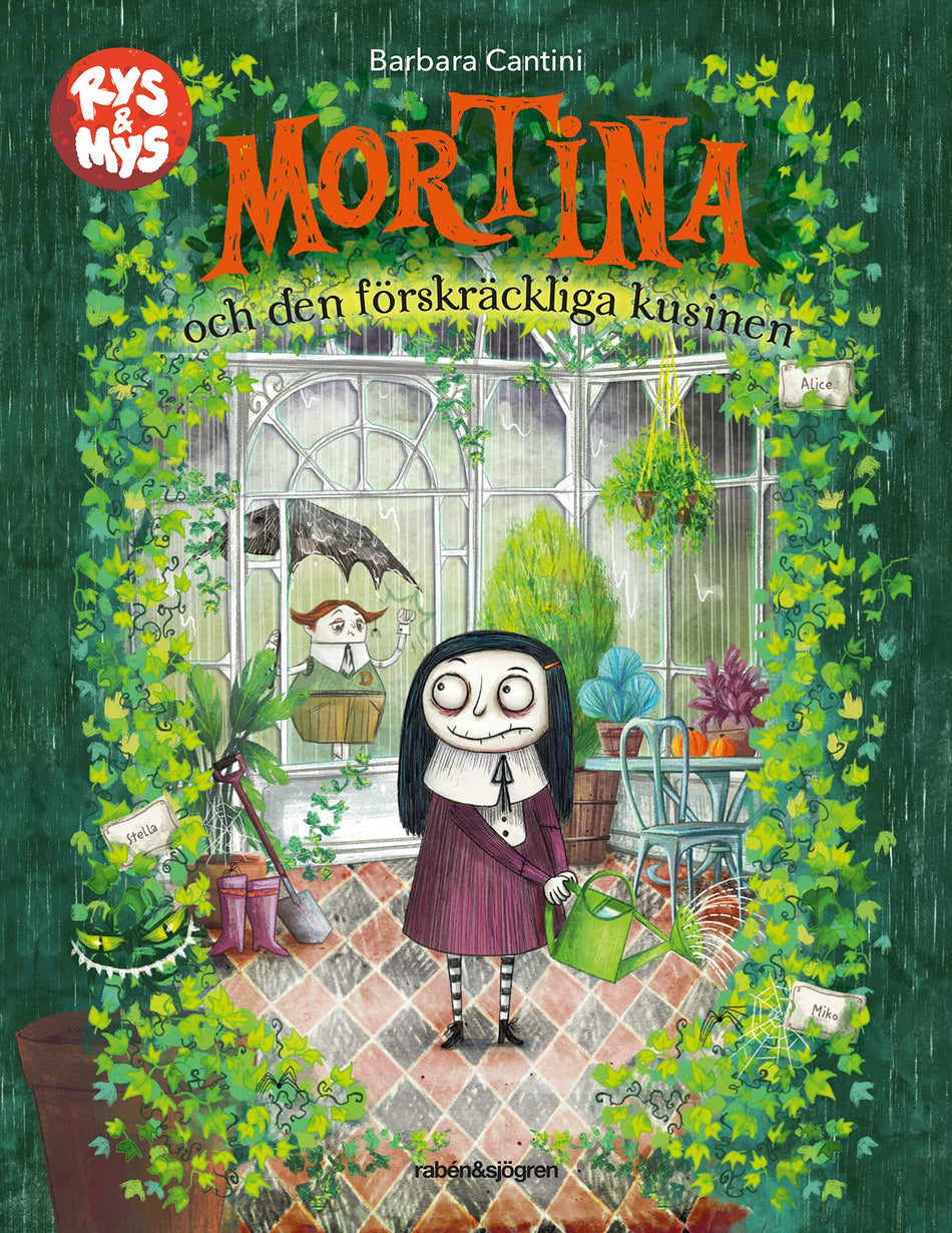 Valokuva kirjasta Barbara Cantini Mortina och den förskräckliga kusinen, kuuluu tuoteryhmään Ruots lapset nuoret ja sarjakuvat.