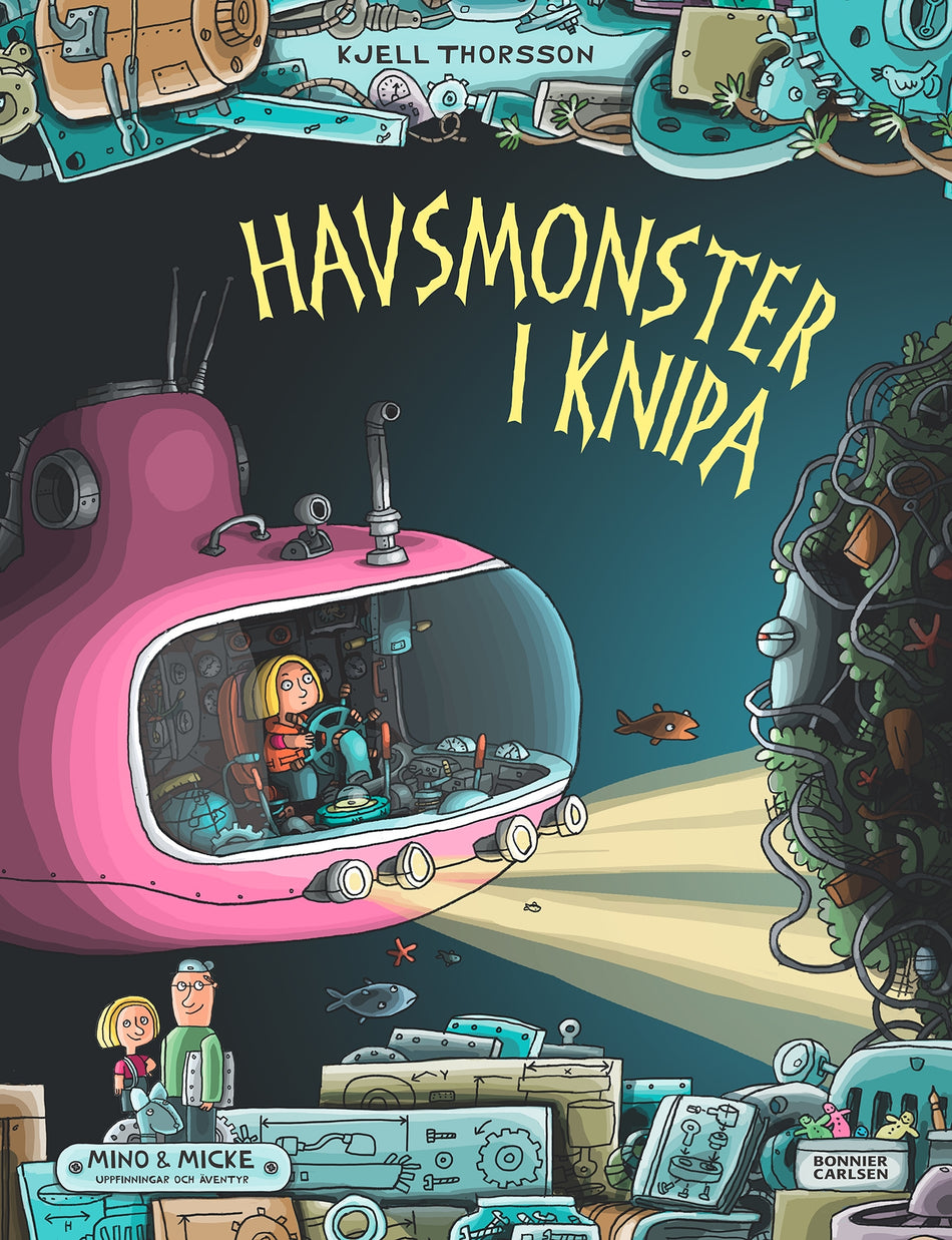 Valokuva kirjasta Kjell Thorsson Havsmonster i knipa, kuuluu tuoteryhmään Ruots lapset nuoret ja sarjakuvat.
