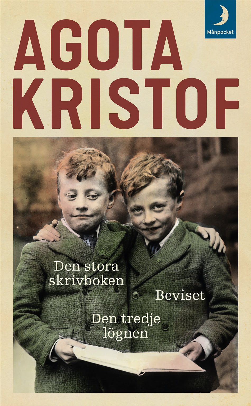 Valokuva kirjasta Agota Kristof Den stora skrivboken ; Beviset ; Den tredje lögnen, kuuluu tuoteryhmään Ruots kaunokirjat.