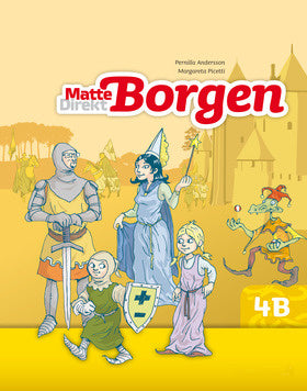 Valokuva kirjasta Margareta Picetti / Pernilla Falck Matte Direkt Borgen Grundbok 4B Ny upplaga, kuuluu tuoteryhmään Ruots lapset nuoret ja sarjakuvat.