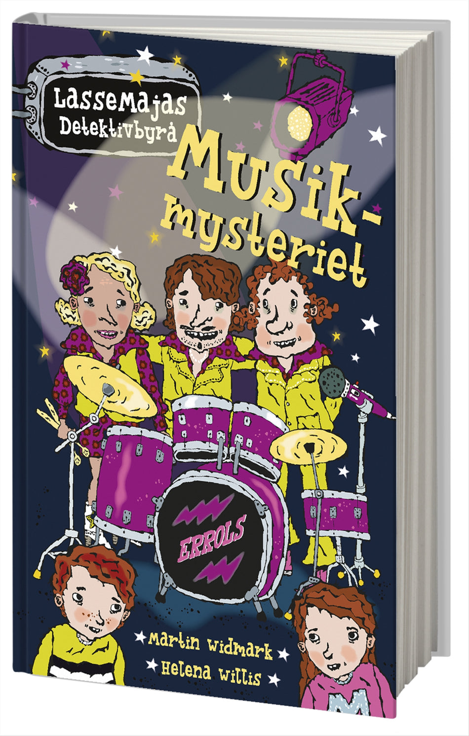 Valokuva kirjasta Martin Widmark Musikmysteriet, kuuluu tuoteryhmään Ruots lapset nuoret ja sarjakuvat.
