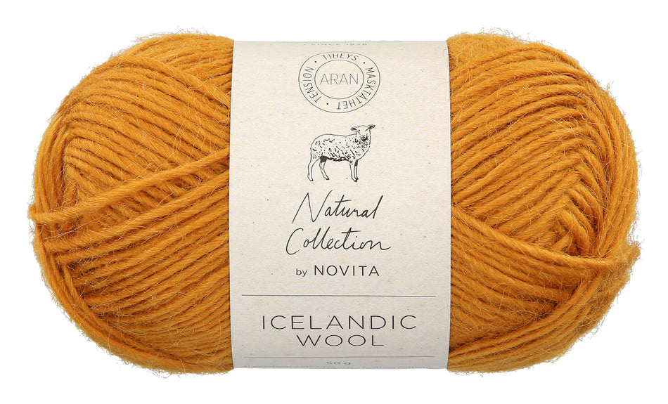 Valokuva tuotteesta Lanka Novita Icelandic Wool 50g 638 seitikki, kuuluu tuoteryhmään Käsityötarvikkeet.