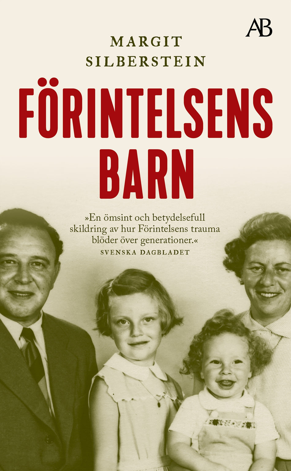 Valokuva kirjasta Margit Silberstein Förintelsens barn, kuuluu tuoteryhmään Ruots muu tieto.
