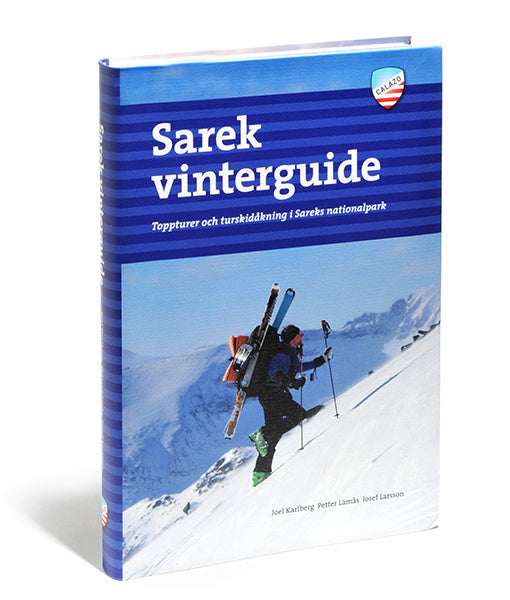 Valokuva kirjasta Joel Karlberg / Petter Lämås / Josef Larsson Sarek vinterguide : toppturer och turskidåkning i Sareks nationalpark, kuuluu tuoteryhmään Ruots harrasteet taide.