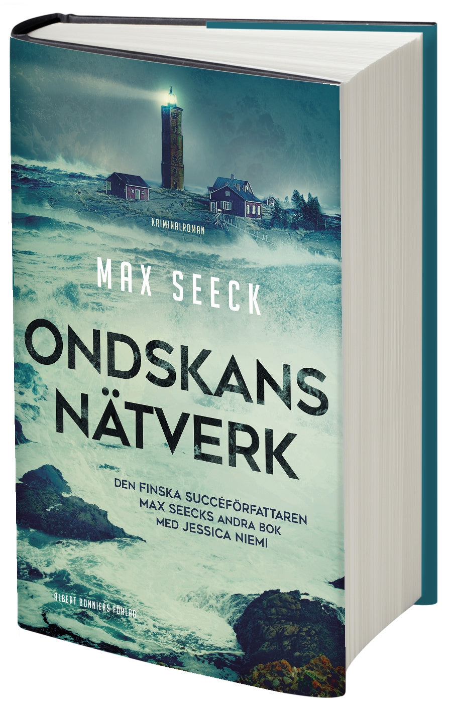 Valokuva kirjasta Max Seeck Ondskans nätverk, kuuluu tuoteryhmään Ruots kaunokirjat.