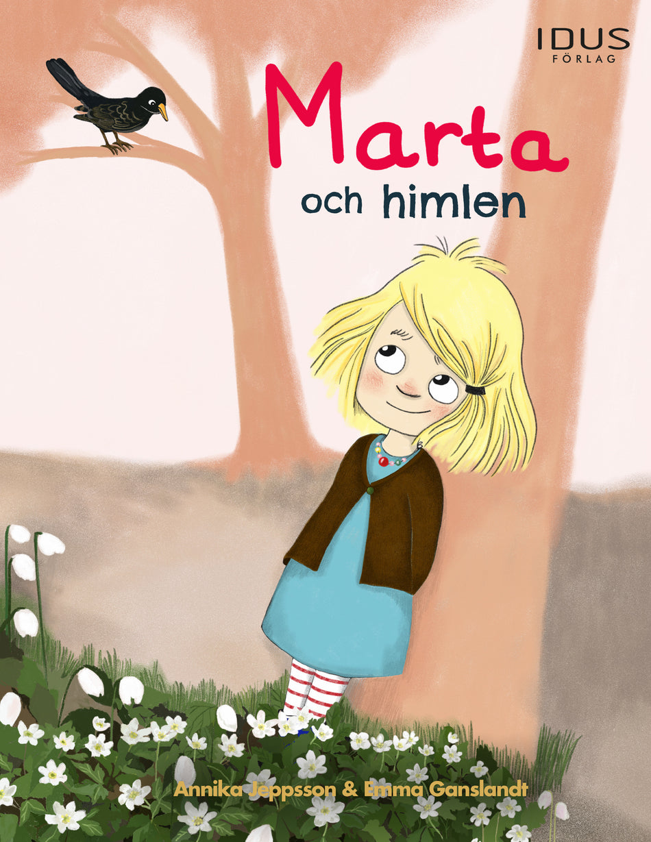 Valokuva kirjasta Annika Jeppsson / Emma Ganslandt Marta och himlen, kuuluu tuoteryhmään Ruots lapset nuoret ja sarjakuvat.