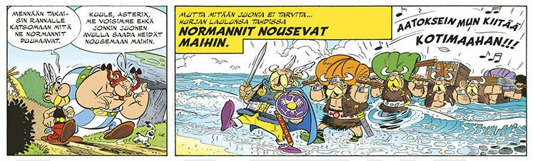 Asterix 9: Asterix ja Normannien maihinnousu