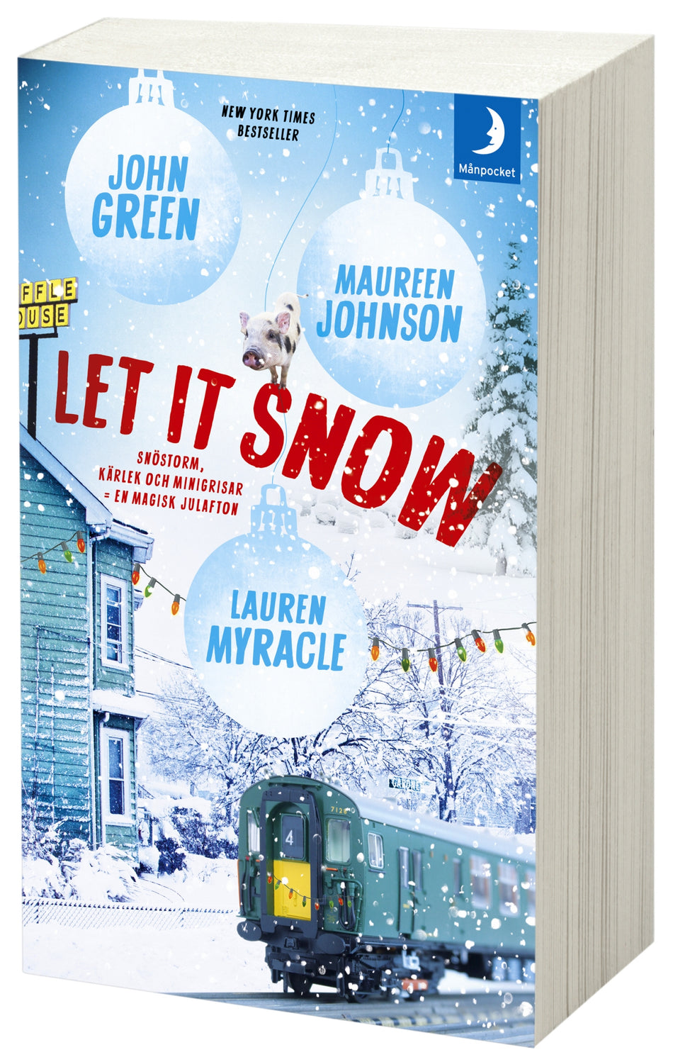 Valokuva kirjasta John Green / Maureen Johnson / Lauren Myracle Let it snow : magisk julhelg i tre delar, kuuluu tuoteryhmään Ruots lapset nuoret ja sarjakuvat.