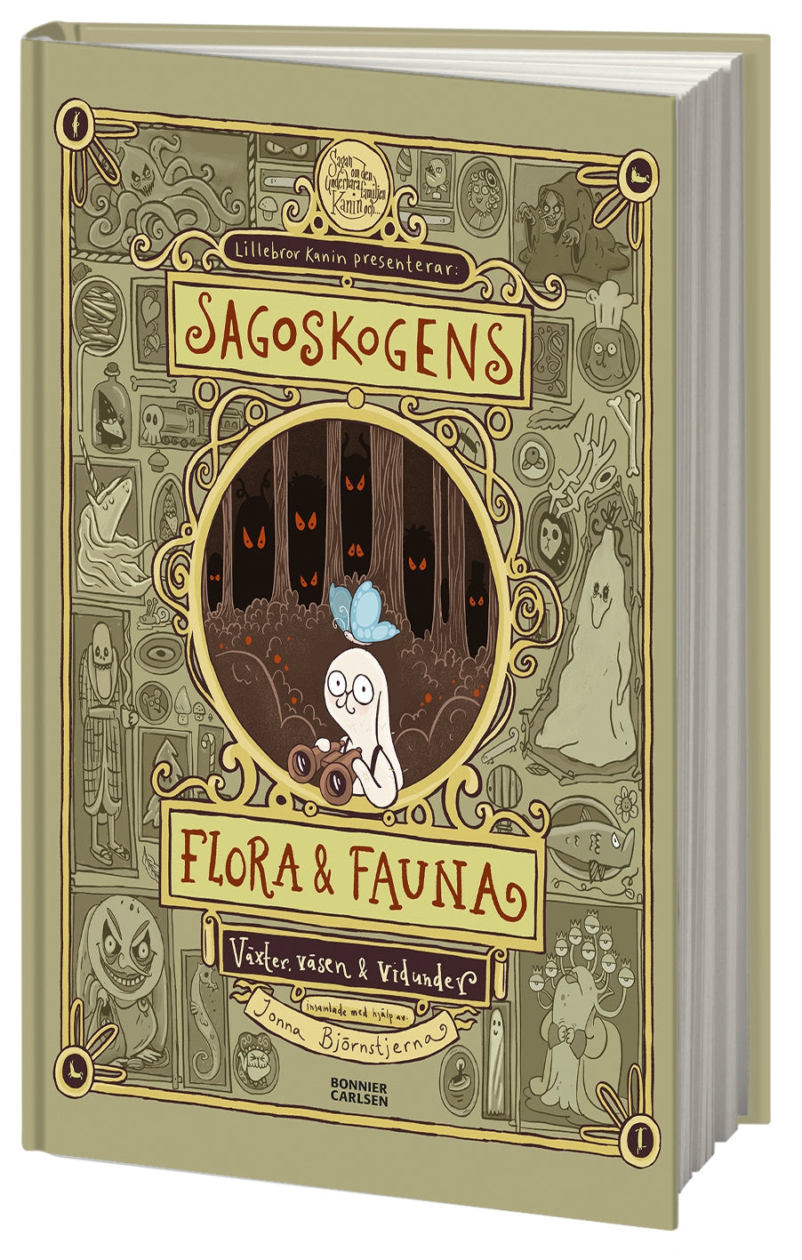 Valokuva kirjasta Jonna Björnstjerna Sagoskogens flora och fauna, kuuluu tuoteryhmään Ruots lapset nuoret ja sarjakuvat.