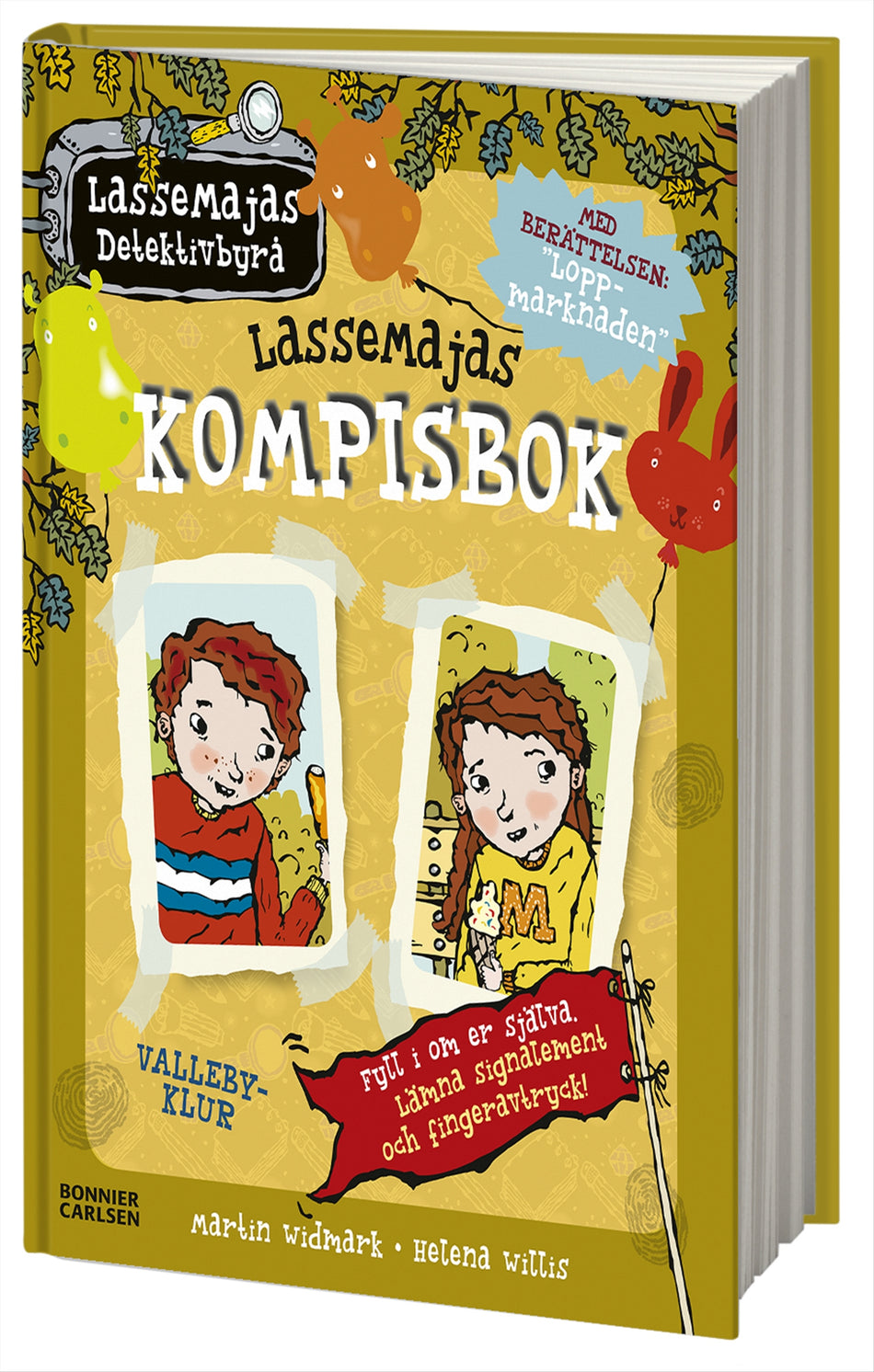 Valokuva kirjasta Martin Widmark LasseMajas kompisbok, kuuluu tuoteryhmään Ruots lapset nuoret ja sarjakuvat.