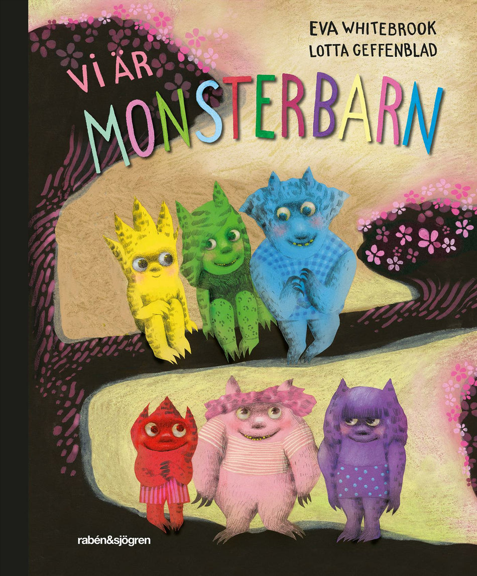Valokuva kirjasta Eva Whitebrook / Lotta Geffenblad Vi är monsterbarn, kuuluu tuoteryhmään Ruots lapset nuoret ja sarjakuvat.