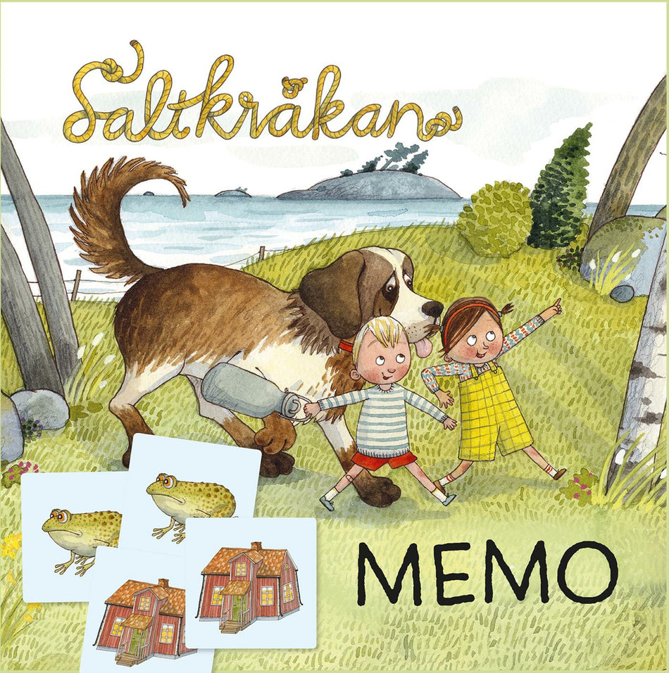 Valokuva kirjasta Astrid Lindgren Saltkråkan memo, kuuluu tuoteryhmään Ruots lapset nuoret ja sarjakuvat.