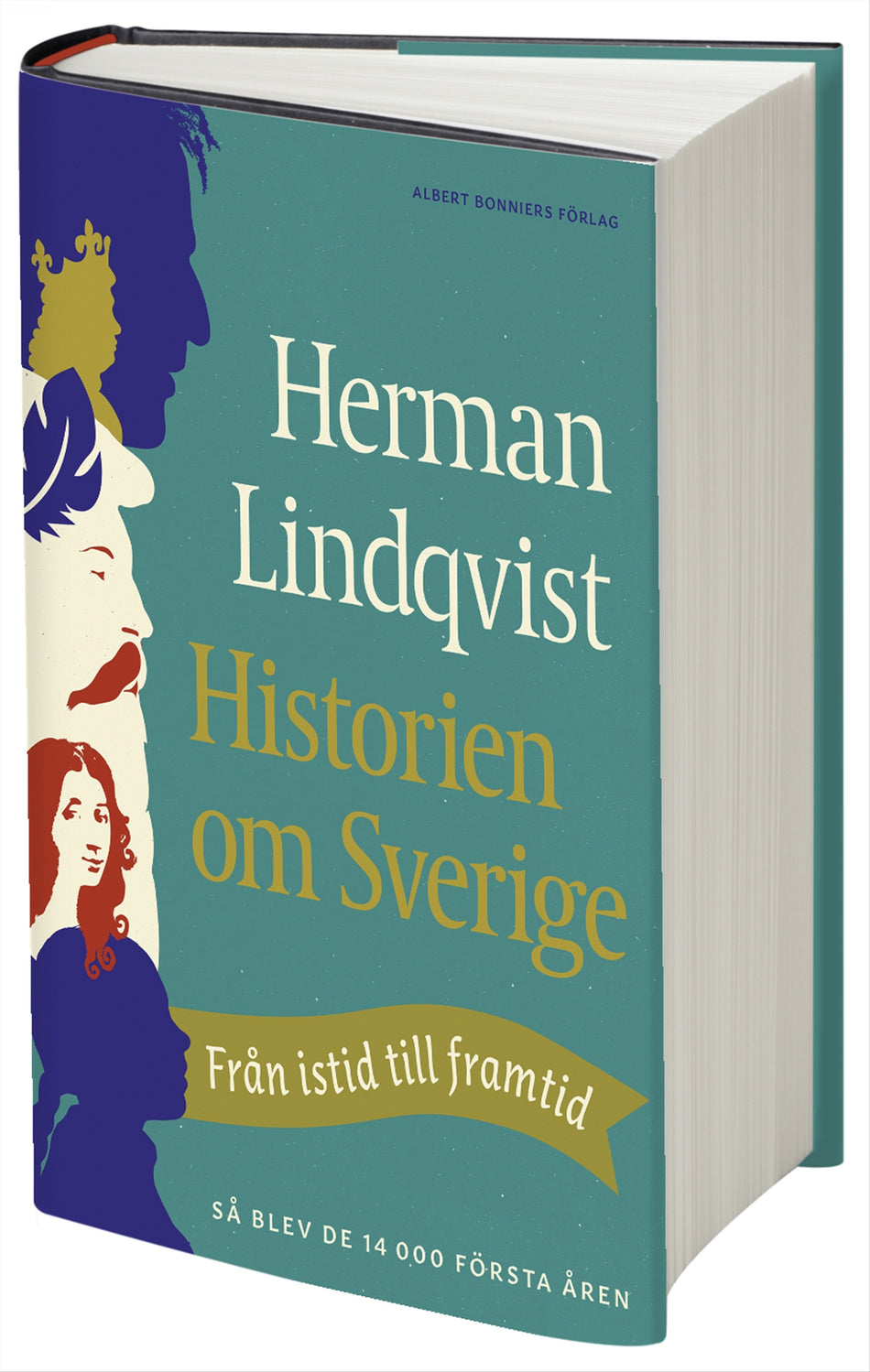 Valokuva kirjasta Herman Lindqvist Historien om Sverige : från istid till framtid - så blev de första 14000 åren, kuuluu tuoteryhmään Ruots muu tieto.