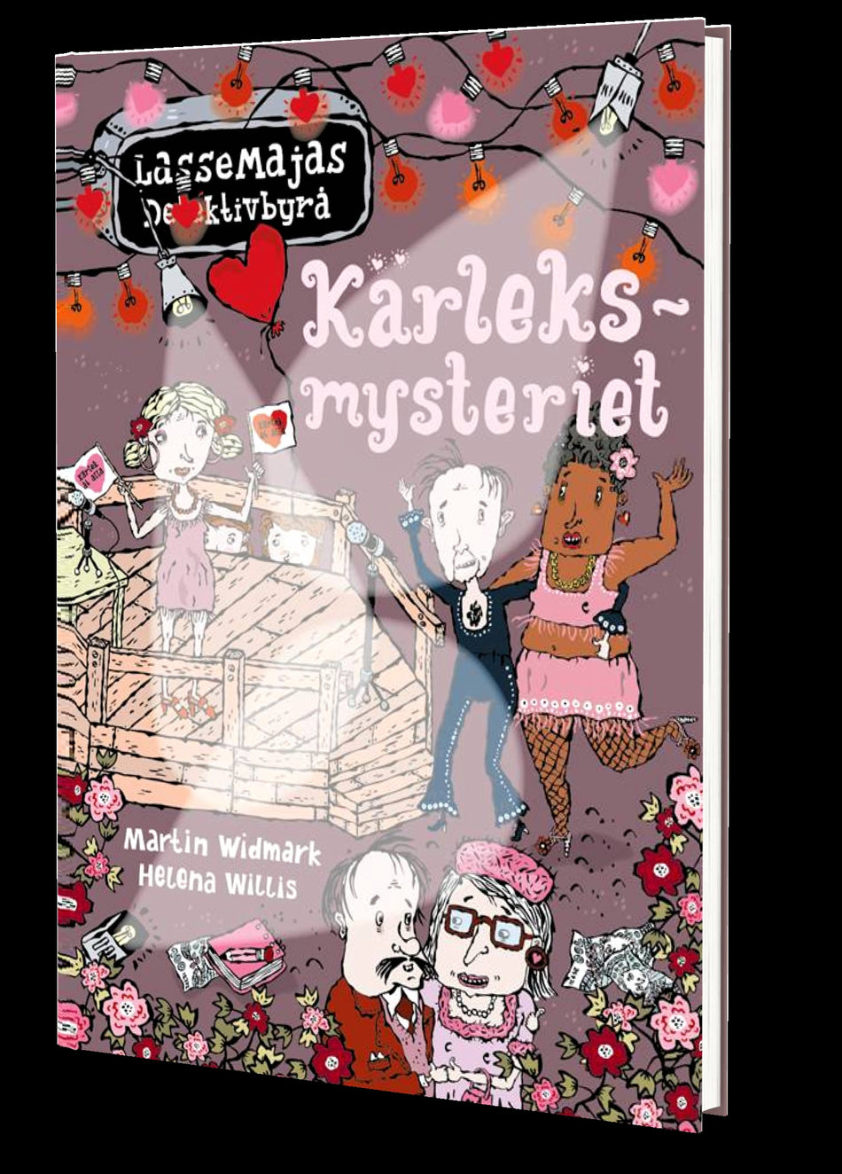 Valokuva kirjasta Martin Widmark Kärleksmysteriet, kuuluu tuoteryhmään Ruots lapset nuoret ja sarjakuvat.