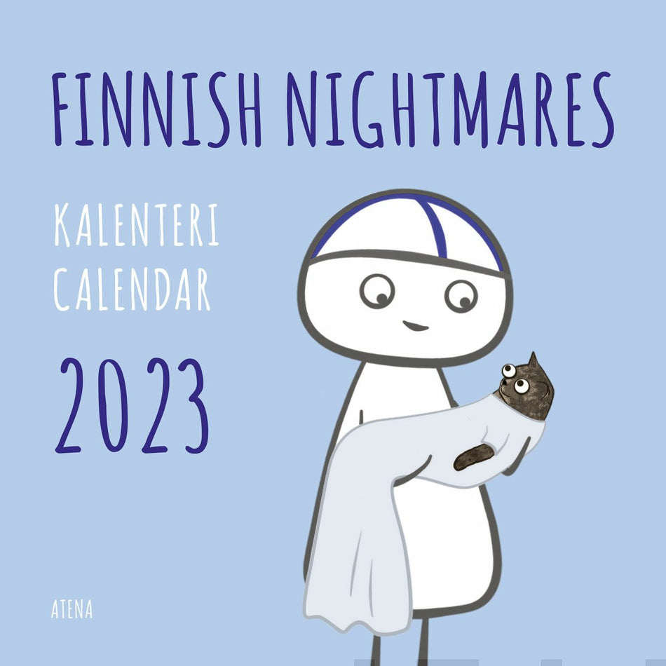 Valokuva tuotteesta Finnish Nightmares seinäkalenteri 2023, kuuluu tuoteryhmään Seinäkalenterit.