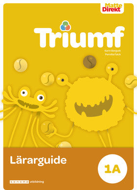 Valokuva kirjasta Karin Bergwik / Pernilla Falck Matte Direkt Triumf 1A Lärarguide, kuuluu tuoteryhmään Ruots lapset nuoret ja sarjakuvat.