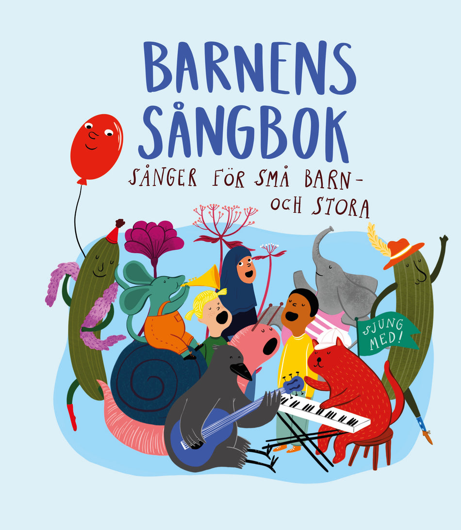 Valokuva kirjasta  Barnens sångbok, kuuluu tuoteryhmään Ruots lapset nuoret ja sarjakuvat.
