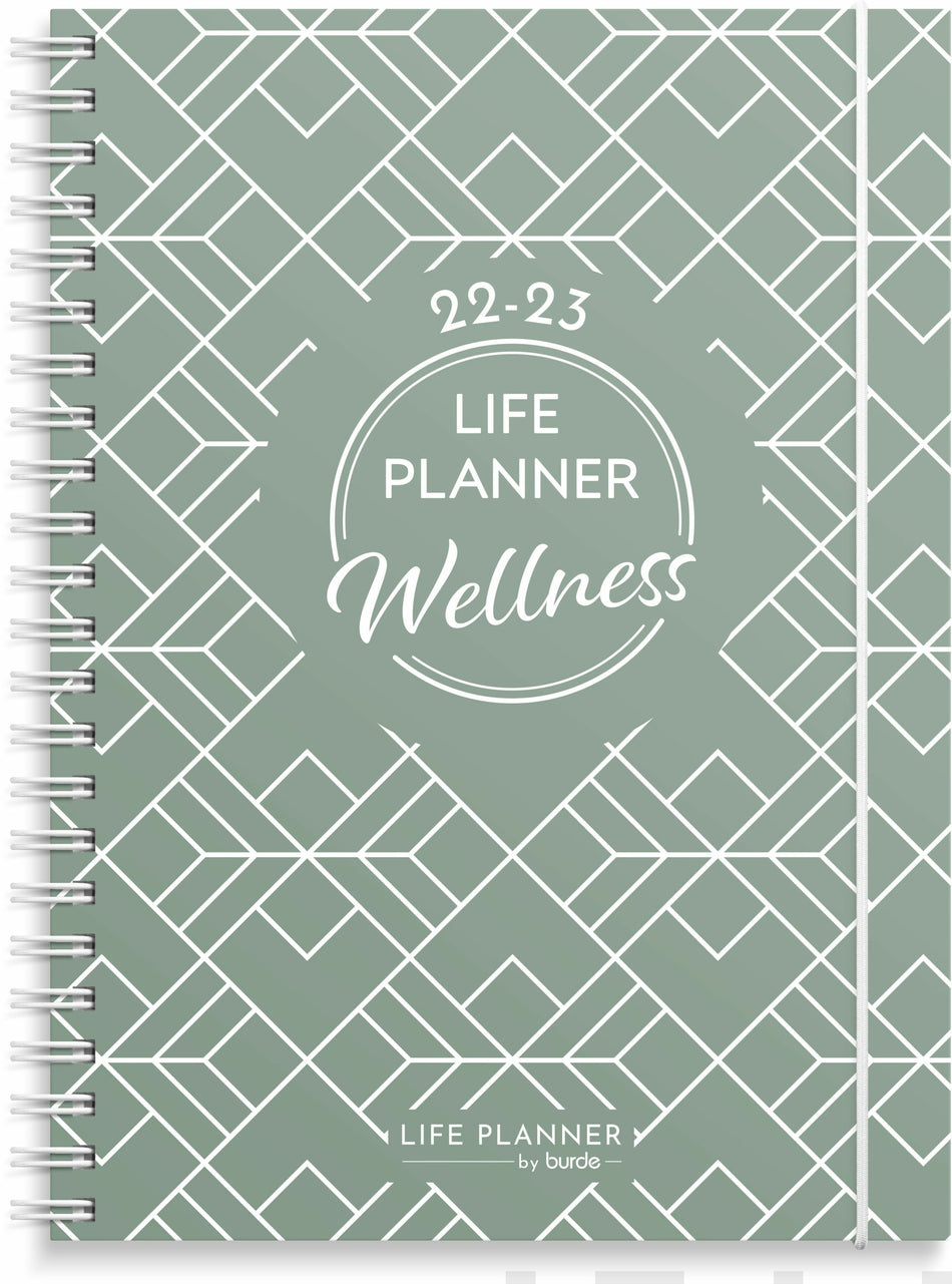 Valokuva tuotteesta Life Planner Wellness FSC Mix 2022-2023 (lukuvuosikalenteri), kuuluu tuoteryhmään Lukuvuosikalenterit.