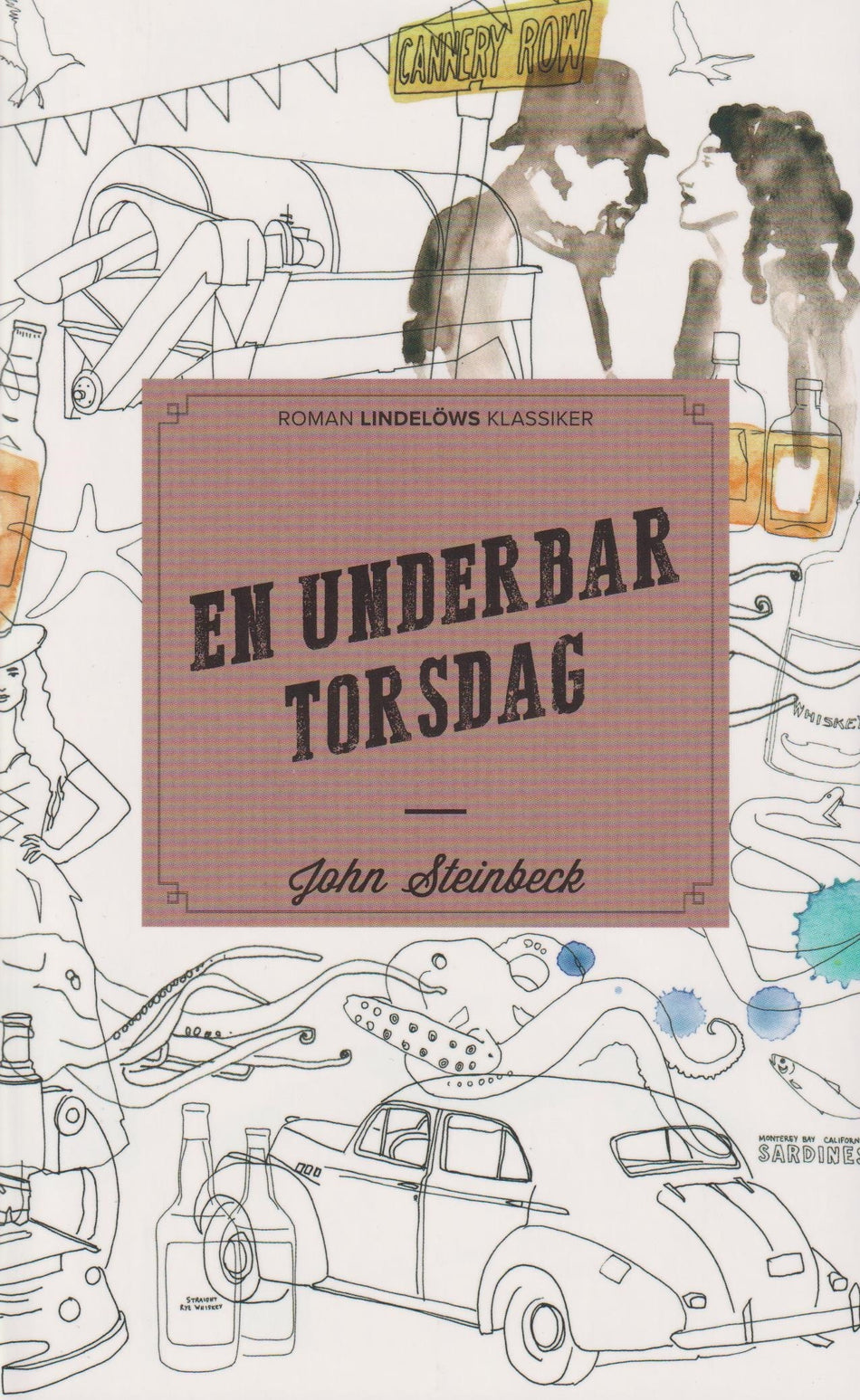 Valokuva kirjasta John Steinbeck En underbar torsdag, kuuluu tuoteryhmään Ruots kaunokirjat.
