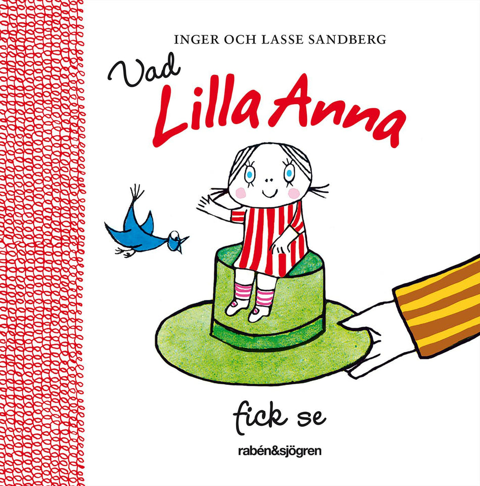 Valokuva kirjasta Inger Sandberg / Lasse Sandberg Vad Lilla Anna fick se, kuuluu tuoteryhmään Ruots lapset nuoret ja sarjakuvat.