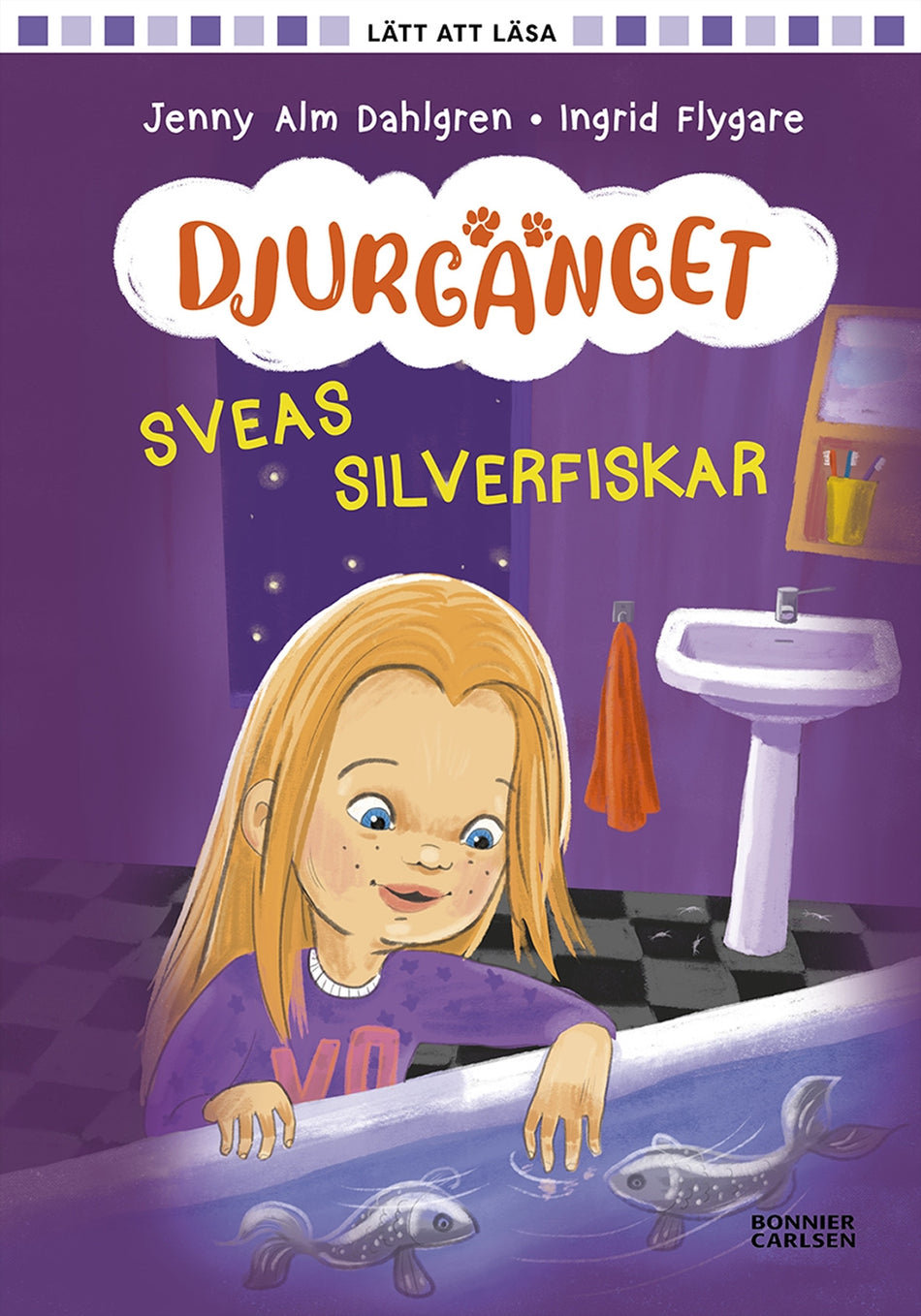 Valokuva kirjasta Jenny Alm Dahlgren Sveas silverfiskar, kuuluu tuoteryhmään Ruots lapset nuoret ja sarjakuvat.